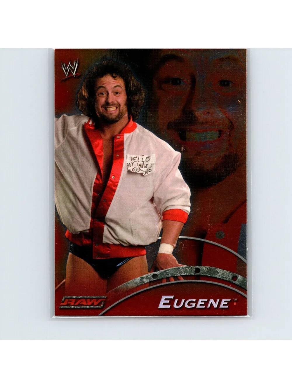 2004 Topps WWE RAW & SmackDown Apocalypse (English Edition) Eugene #R17 Foil